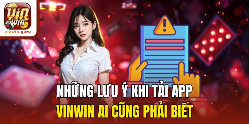 Những lưu ý khi tải app Vinwin ai cũng phải biết